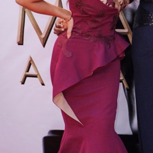 Fouad Sarkis Couture Gown- Blush - Picture 4 of 7